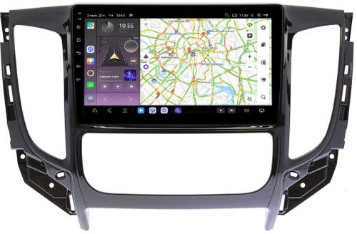 Магнитола для Mitsubishi L200 2015-2019 (климат), Pajero Sport 3 2016-2023 (МКПП), FIAT Fullback - Kuberg QLed, Android 13, Быстрейшая, CarPlay, SIM-слот