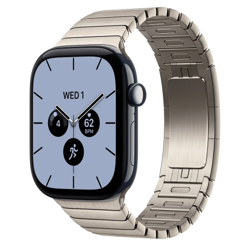 Умные часы Apple Watch Series 12 GPS + Cellular, 46mm, Night Blue Ceramic Case with Natural Link Bracelet