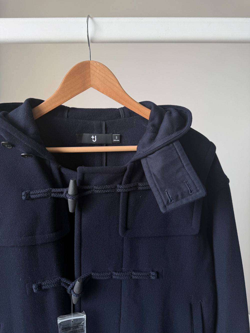 Новое шерстяное пальто +J & Uniqlo, S