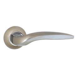 Ручка раздельная VETTORE R07.047 SN/CP мат.никель/хром