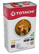 МАСЛО МОТОРНОЕ TOTACHI NIROLV SEMI-SYNTHETIC SN CF 10W-40 акция 4+1 л