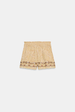 ШОРТЫ С ВЫШИВКОЙ — ZW COLLECTION — ZARA