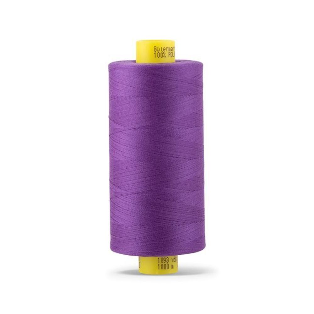 Нитка Gutermann Mara 120 (1000 метров), 1 кат., универсальная | 392 фиолетовый джинс