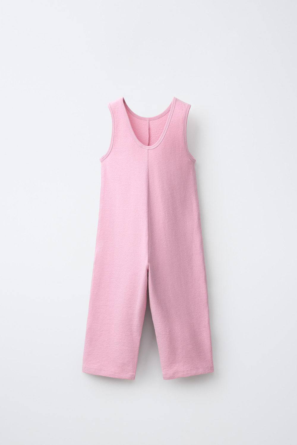 ZARA ОДНОТОННЫЙ КОМБИНЕЗОН, ПАСТЕЛЬНО-РОЗОВЫЙ