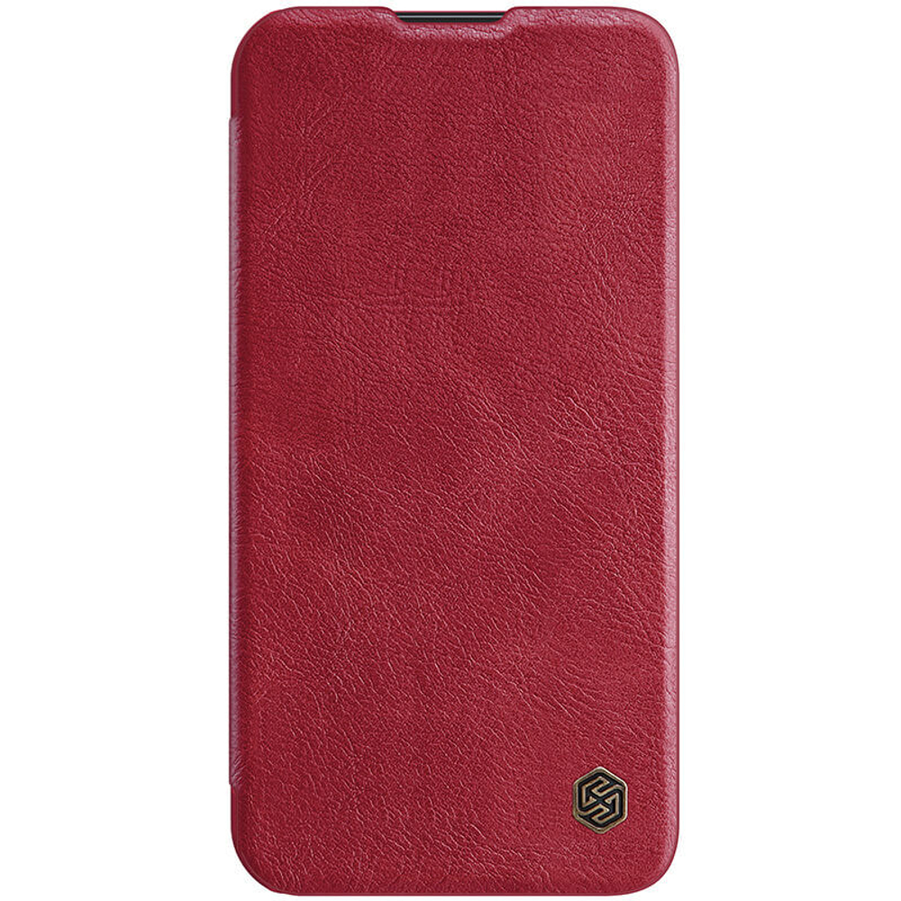 Кожаный чехол-книжка Nillkin Leather Qin Pro c защитой камеры для iPhone 14 Pro