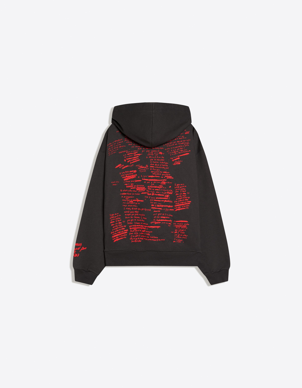Женское худи EMINEM темно-серого цвета - BERSHKA