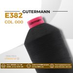 Нить текстурированная Gutermann E 382 (6000 метров), 1 кат. | _000 черный