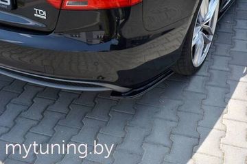 Сплиттеры бампера заднего боковые V.1 для AUDI A5 B8 Sportback S-Line (11-16)