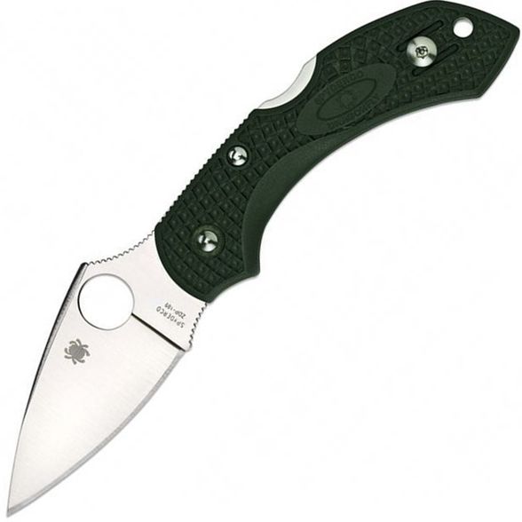 Цена наСкладной нож Dragonfly 2 British Racing - Spyderco 28PGRE2, сталь ZDP-189 Satin Plain, рукоять термопластик FRN зелёный