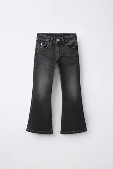 ZARA ДЖИНСЫ FLARE, ЧЕРНЫЙ