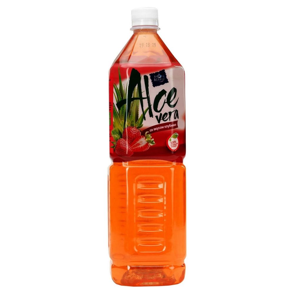 Напиток негазированный Aloe Vera со вкусом клубники 1.5 л
