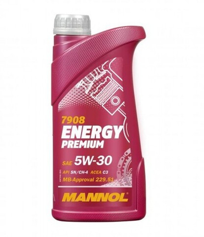 MANNOL Energy Premium 5W-30 API SN/CF Масло моторное, 1л