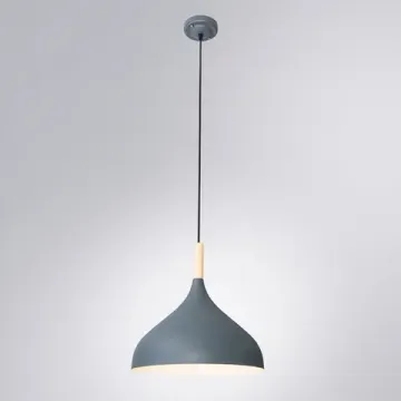 Подвесной светильник 1*E14 A7101SP-1GY серый Kayla Arte Lamp
