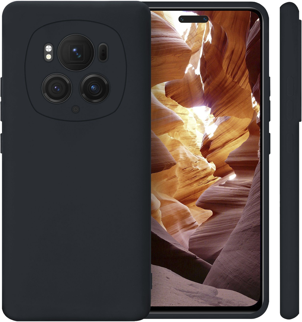 Мягкий Soft Touch чехол из силикона для HONOR MAGIC 6 PRO с бархатной подкладкой