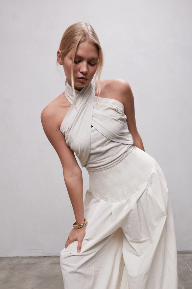 Топ  Фрея / Freya из льна