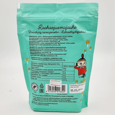 Какао растворимый Nordqvist Muumi мятный 300 г (из Финляндии)