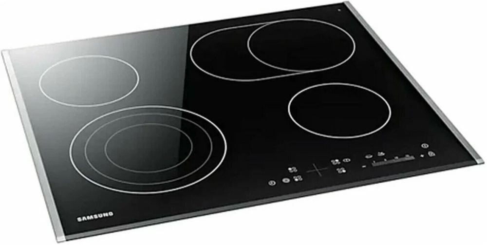 Электрическая варочная поверхность Samsung "NZ64T3536DK", 4 конфорки, черная