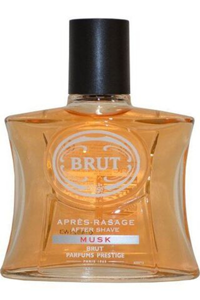 коробка подмята Brut Лосьон после бритья Musk Aftershave For Men 100 мл (Италия)