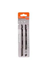 Пилки для лобзика по дереву T344D, 2 шт, 152х126мм, шаг зуба 4мм, быстрый рез, HCS, Sturm! — фото 2