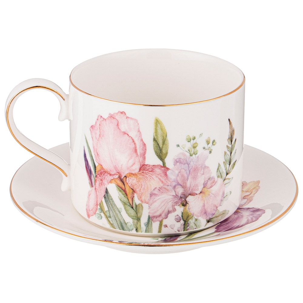 ЧАЙНЫЙ СЕРВИЗ LEFARD "IRISES" НА 6 ПЕР. 14 ПР. 1000/350/300 МЛ (КОР=2НАБ.)
