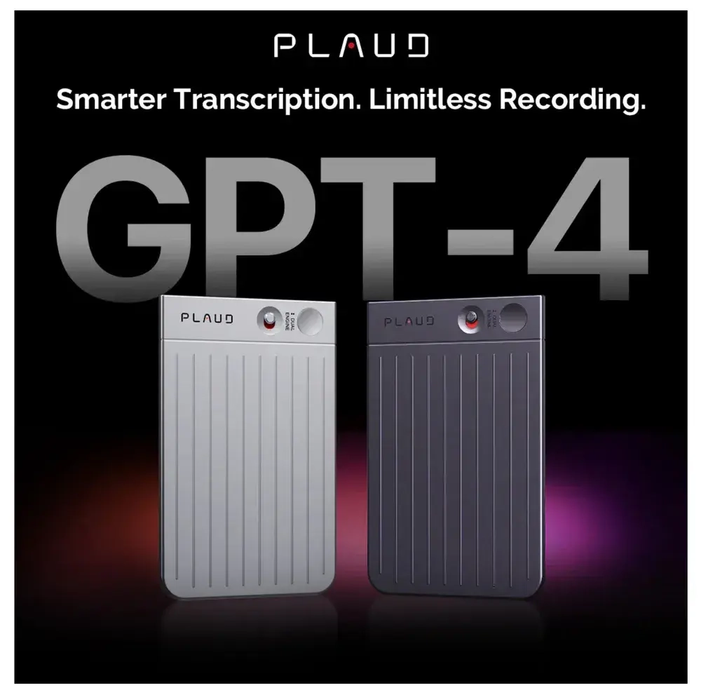 PLAUD NOTE - диктофон с искусственным интеллектом Chat GPT AI (поддерживает 57 языков)