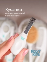Маникюрный набор ROXY-KIDS для гигиены и ухода за малышом цвет зеленый