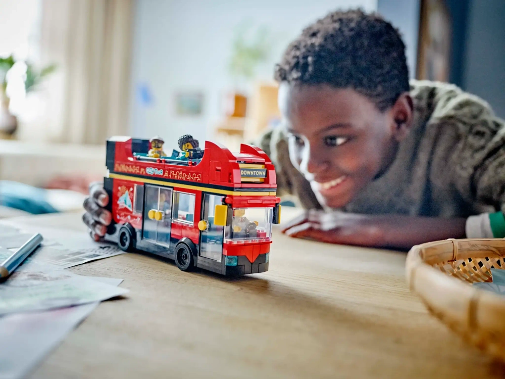 Конструктор LEGO City 60407 Двухэтажный экскурсионный автобус