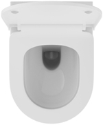 Унитаз подвесной Vitra Zentrum Round безободковый (7786B003-0075) без сиденья