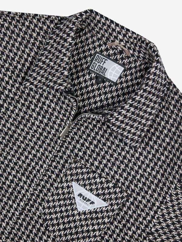 Куртка DRP Houndstooth черно-белая - фото 10