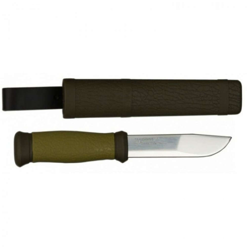 Набор Morakniv Outdoor Kit MG, нож Mora 2000 + топор (зеленый, оранжевый)