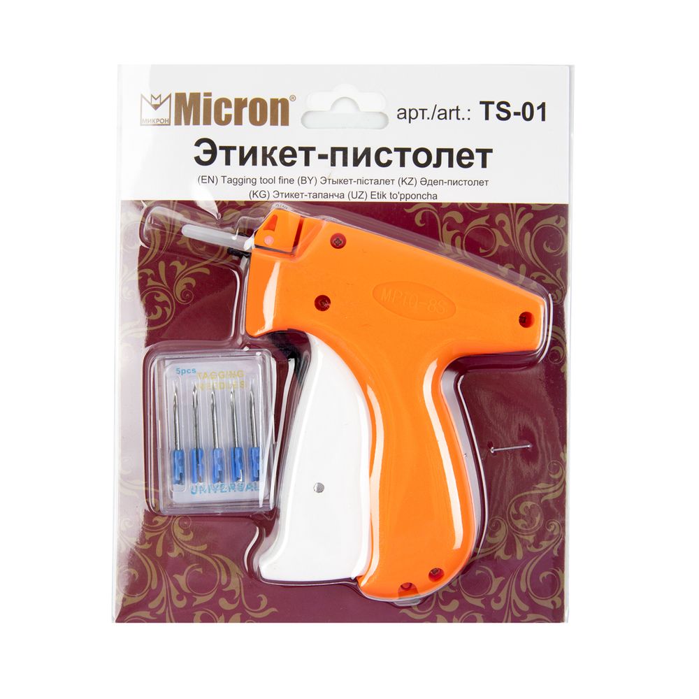 Этикет-пистолет, пластик, Micron TS-01