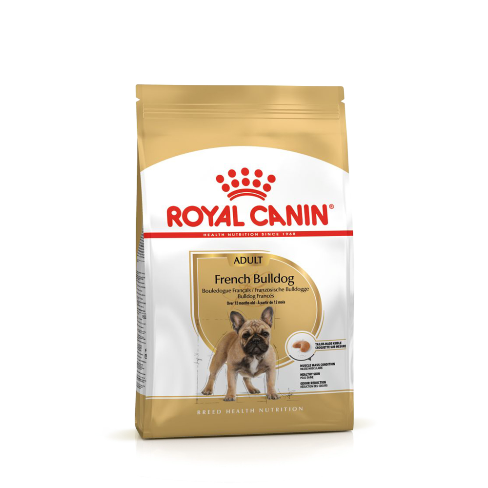 Royal Canin French Bulldog Adult (Французский Бульдог Эдалт) Корм сухой для собак от 12 месяцев породы Французский Бульдог 9кг