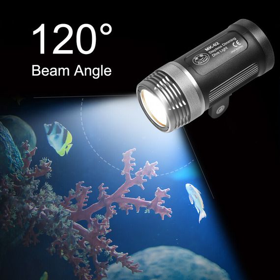Подводный фонарь - вспышка Sea Frogs MK-02 LED 6000 Lm