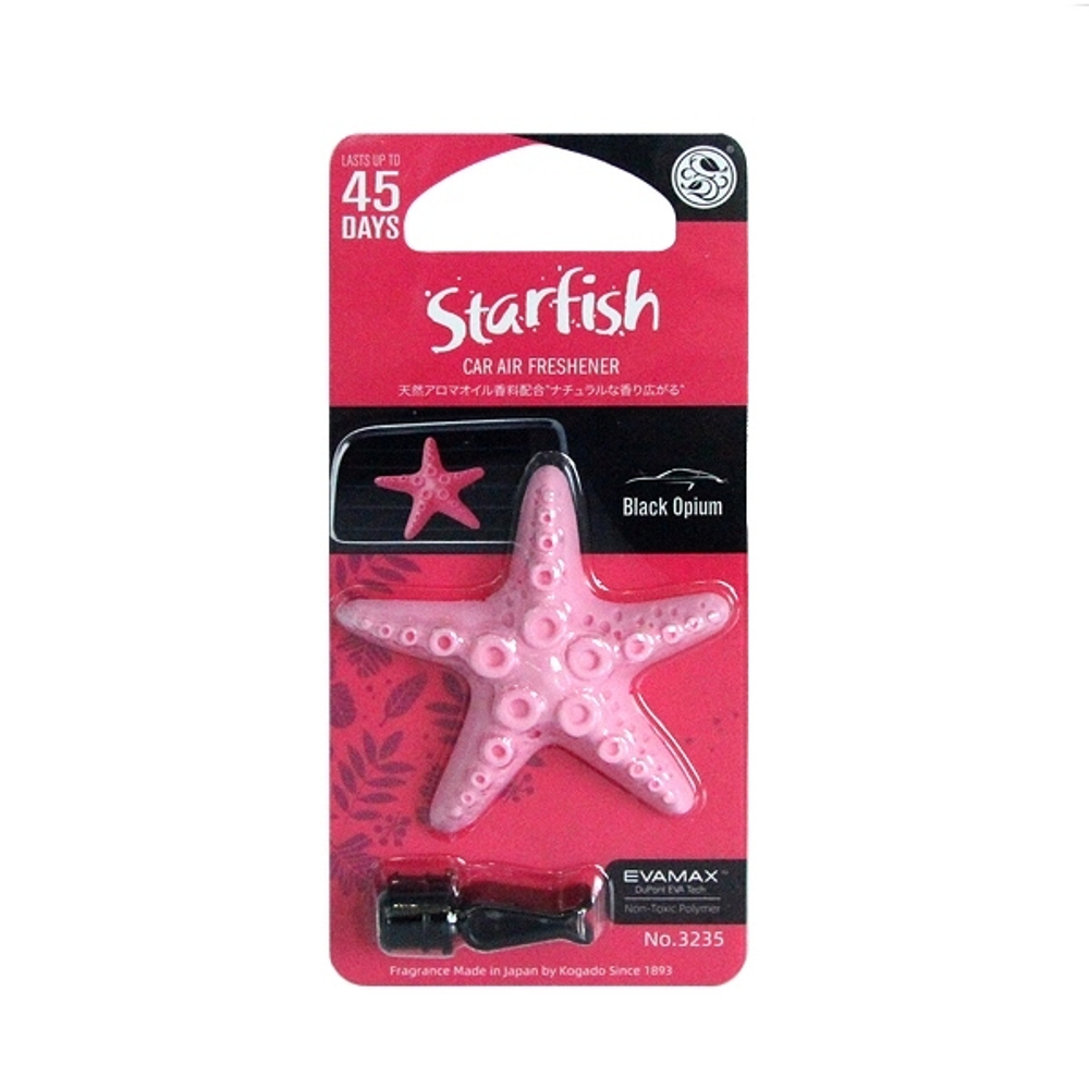 Ароматизатор полимерный Kogado Starfish на кондиционер BlackOpium 3235