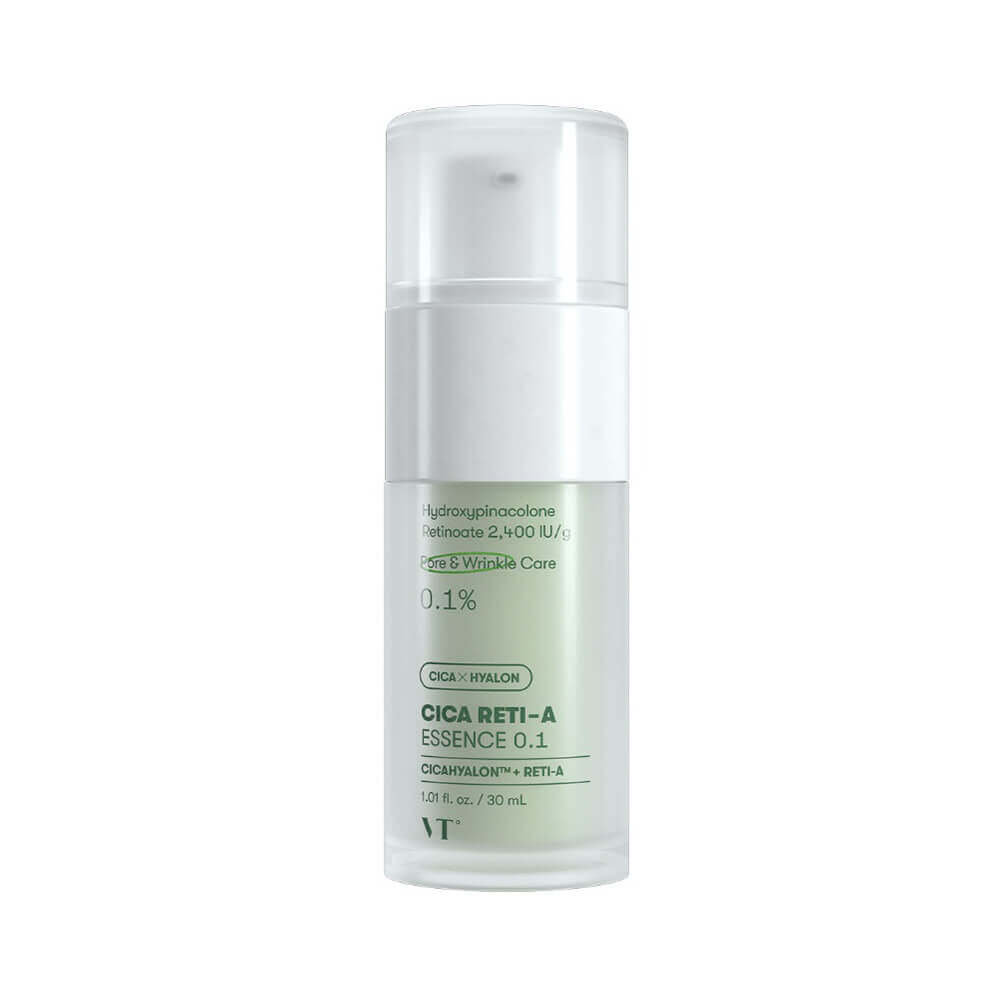 Лёгкая бустер-эссенция с ретинолом и центеллой VT Cosmetics Cica Reti-A Essence 0.1