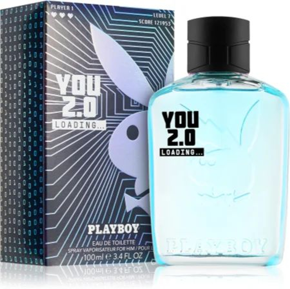 Playboy Туалетная мужская вода You 2.0, 100 мл ( из Финляндии )