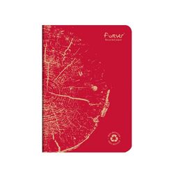 Тетрадь Clairefontaine Forever Premium, A5, в линейку 90 грамм Brick Red (68486C_RE)