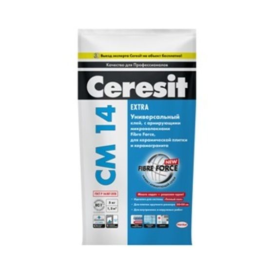 Клей плиточный СМ14 5кг Ceresit