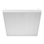 Светильник LED ДВО Грильято VS223-IP65 48W-5700Lm 6000К микропризма 588х588х48мм VS