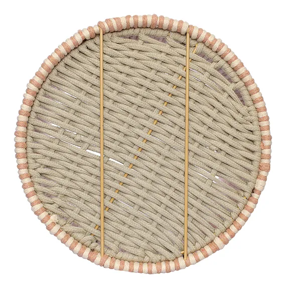 Корзина плетеная dholak beige из коллекции ethnic, размер l