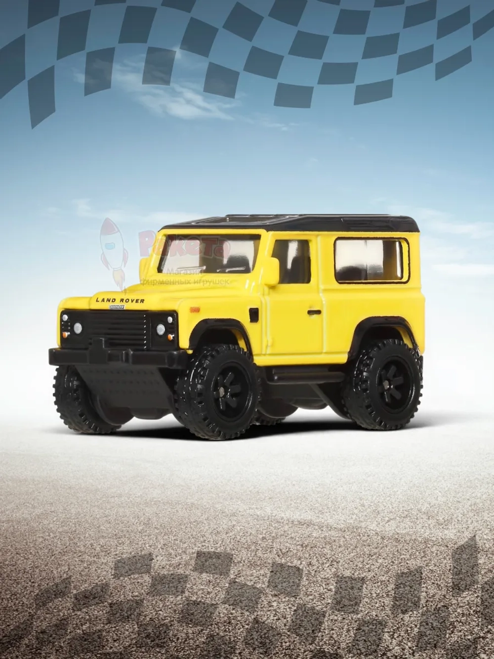 Машинка Хот Вилс Премиум Land Rover Defender 90 FPY86 JBK74