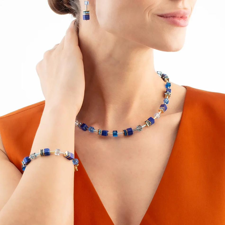 Колье Coeur de Lion Blue 4905/10-0700