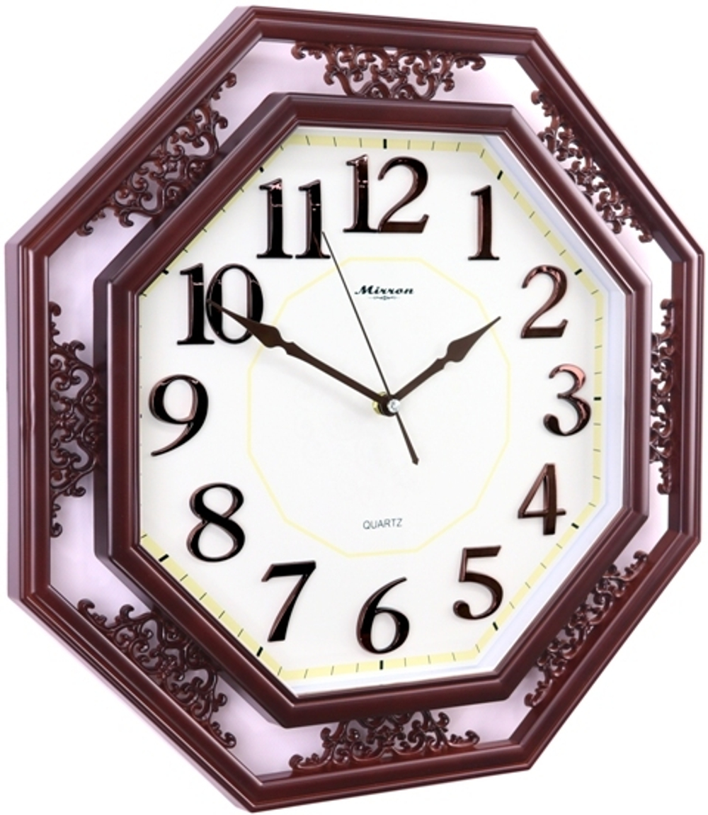 Настенные часы MIRRON P2526B ТДБ