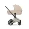 Детская коляска Cybex Priam V Style 2 в 1 Cozy Beige на раме Rosegold
