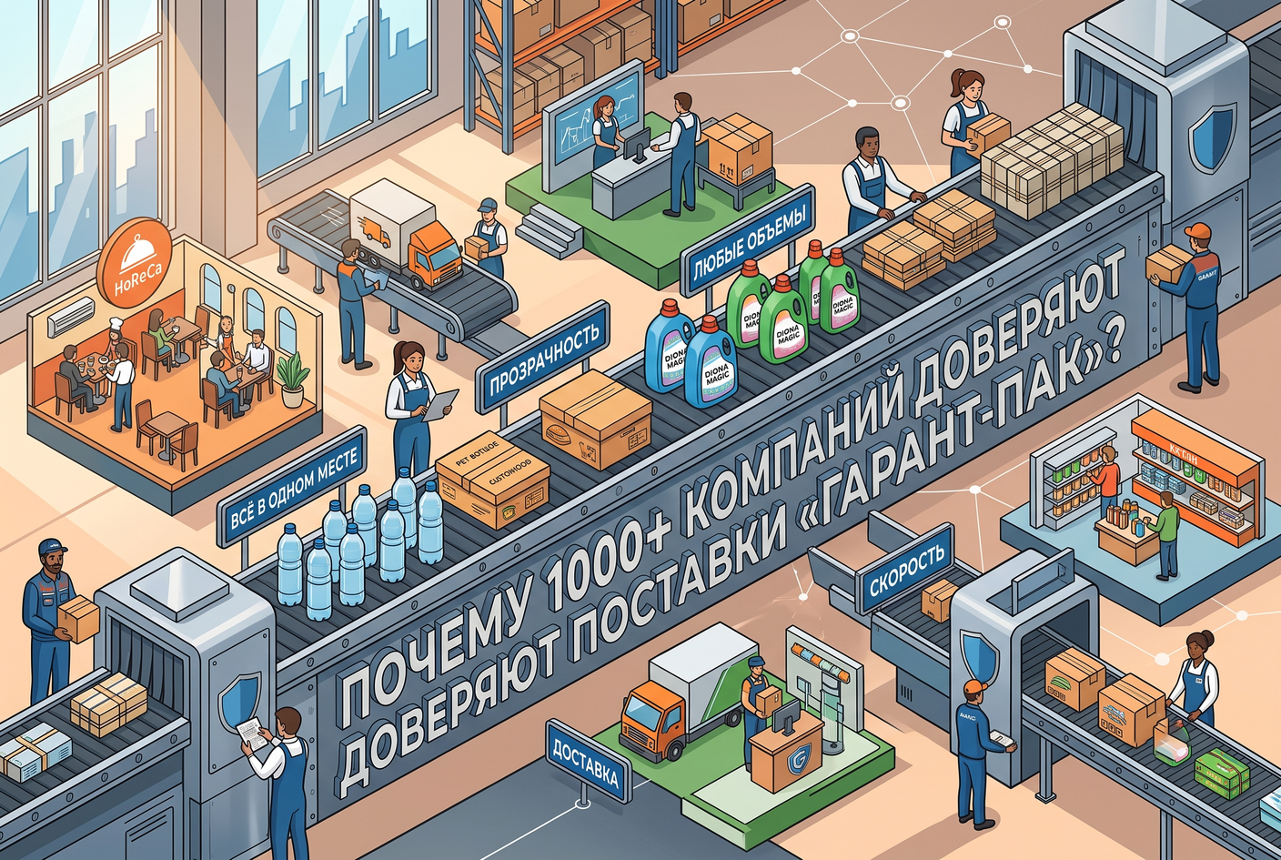 🤝 Почему более 1000 компаний доверяют поставки «Гарант-Пак»?