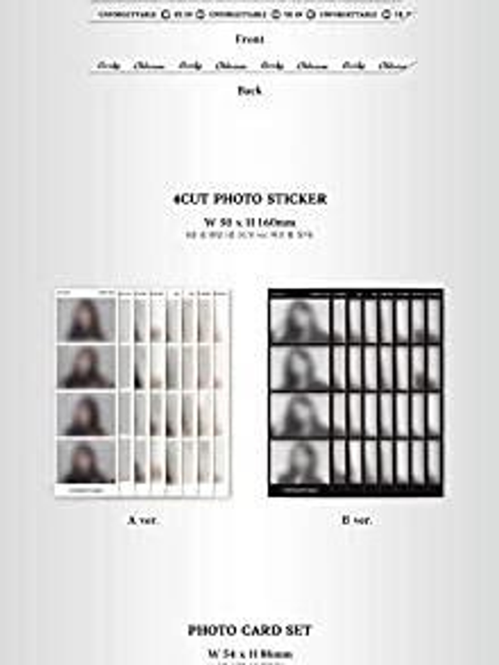 Альбом Lovelyz - Unforgettable 7th Mini Album 2 Version SET