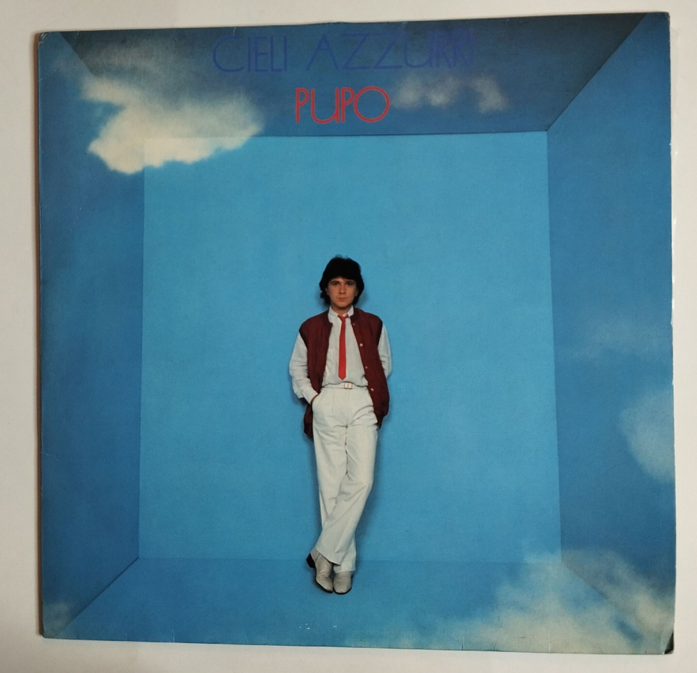 Винтажная виниловая пластинка LP Pupo Cieli Azzurri (Germany 1983)