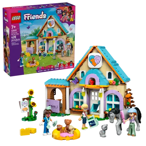 Конструктор LEGO Friends 42651 Ветеринарная клиника для лошадей и питомцев