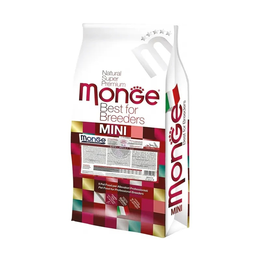 Monge Dog Speciality Line Monoprotein Mini Adult Lamb сухой корм ягнёнок с рисом и картофелем, 15 кг
