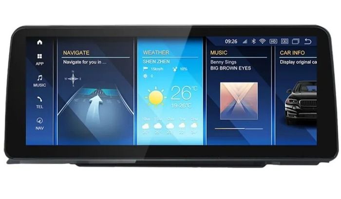 Магнитола для BMW 3-серия F30 2012-2016, 4-серия F36, F32 NBT - Kuberg MKD монитор 12.3", Android 11, Быстрая, CarPlay, 4G SIM-слот